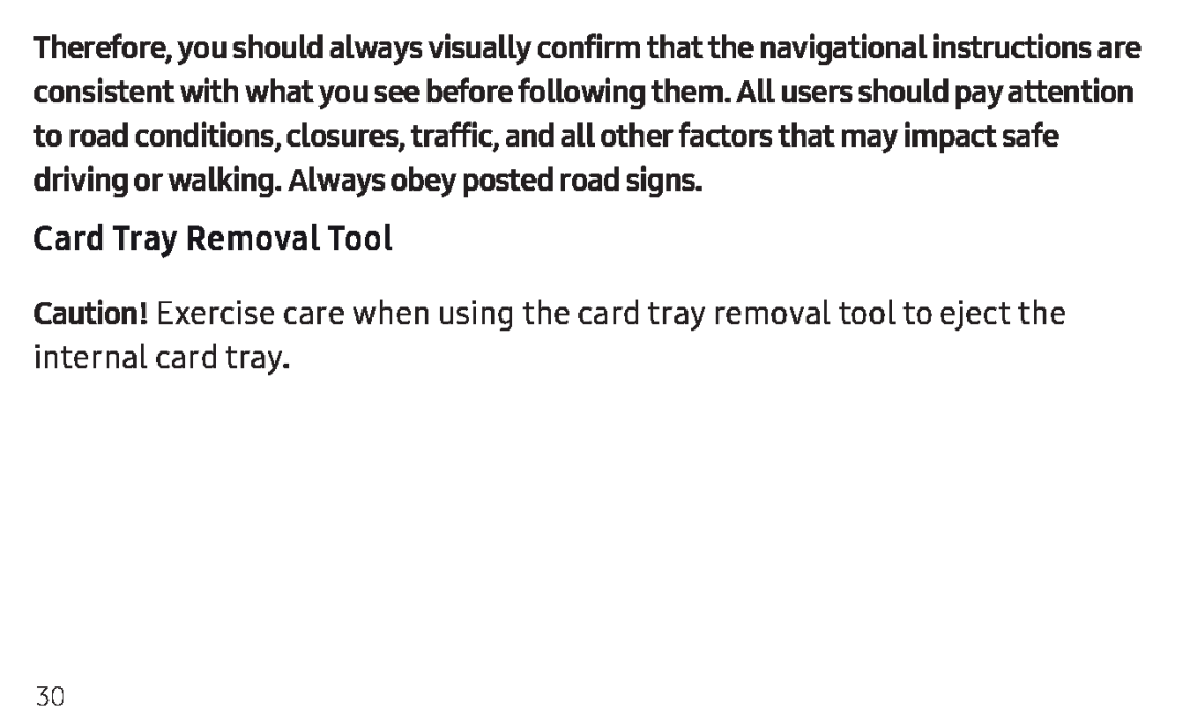 Card Tray Removal Tool