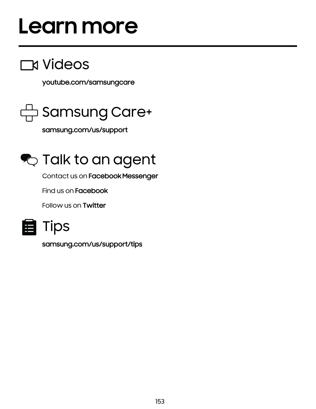 Videos Samsung Care+