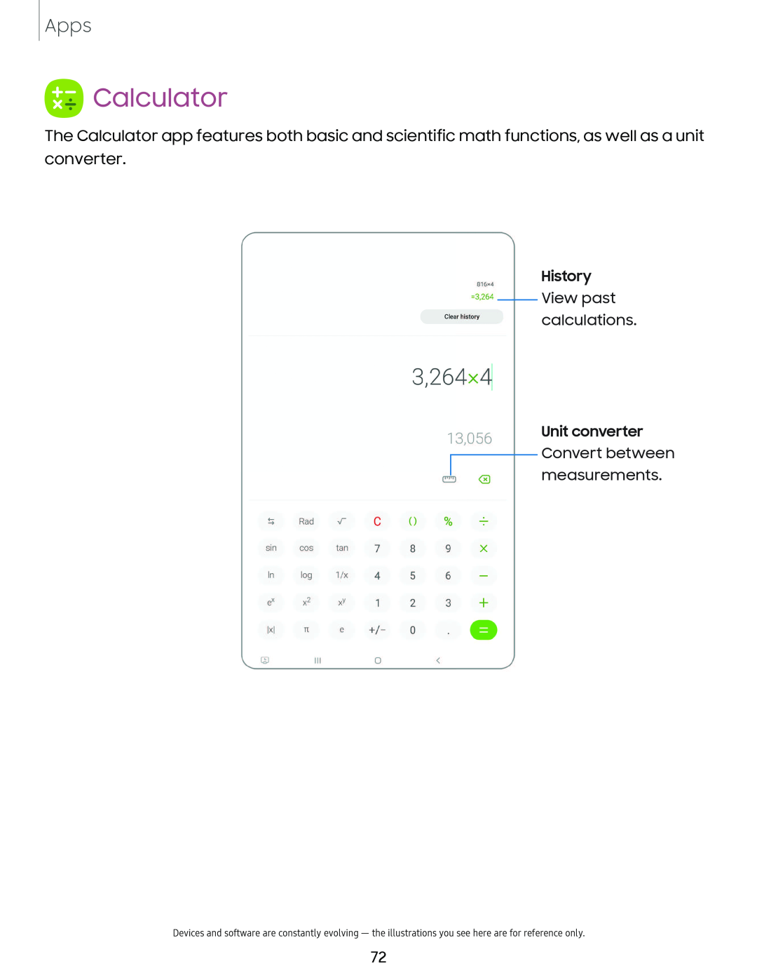 Calculator Galaxy Tab S6 T-Mobile