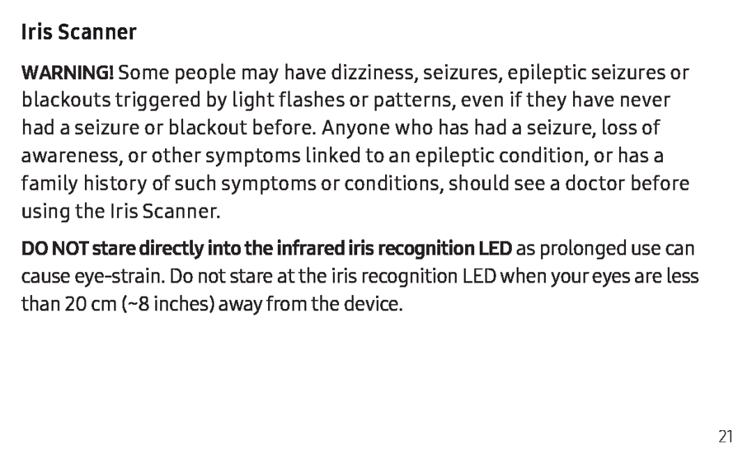 Iris Scanner