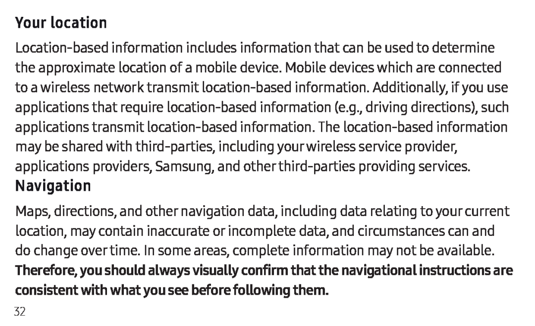 Your location Galaxy Tab S4 Wi-Fi