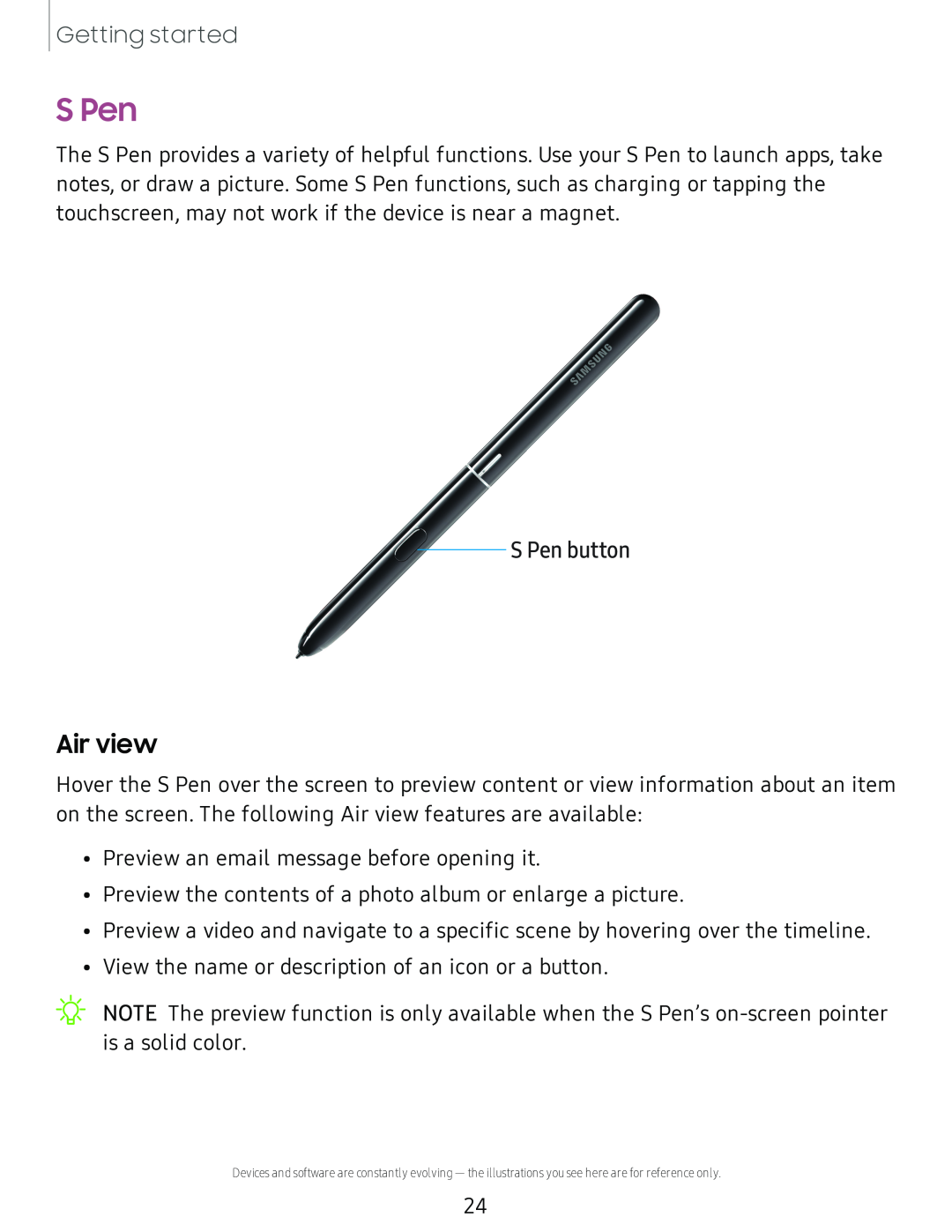 S Pen Galaxy Tab S4 Sprint