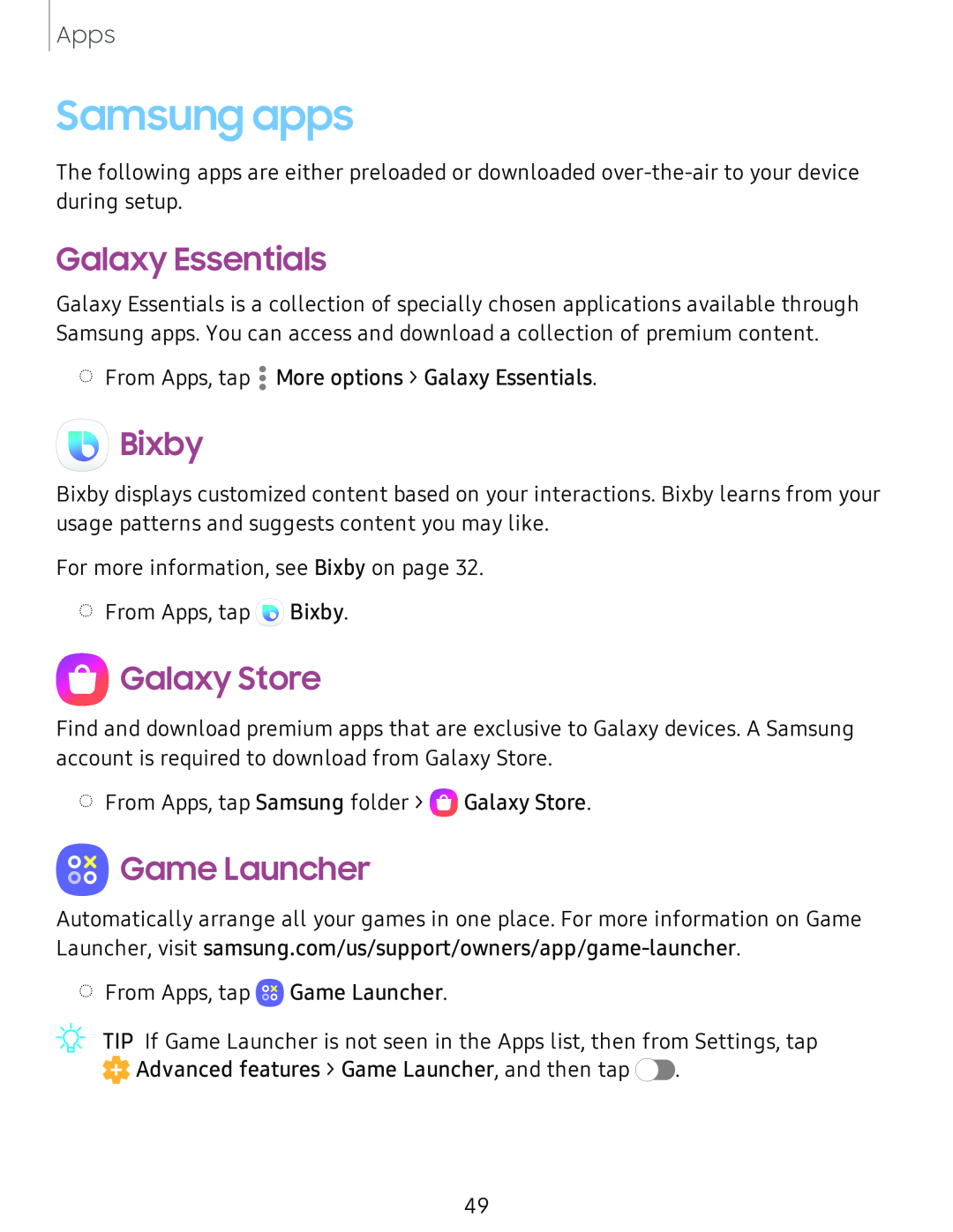 Bixby Galaxy Tab S4 Sprint