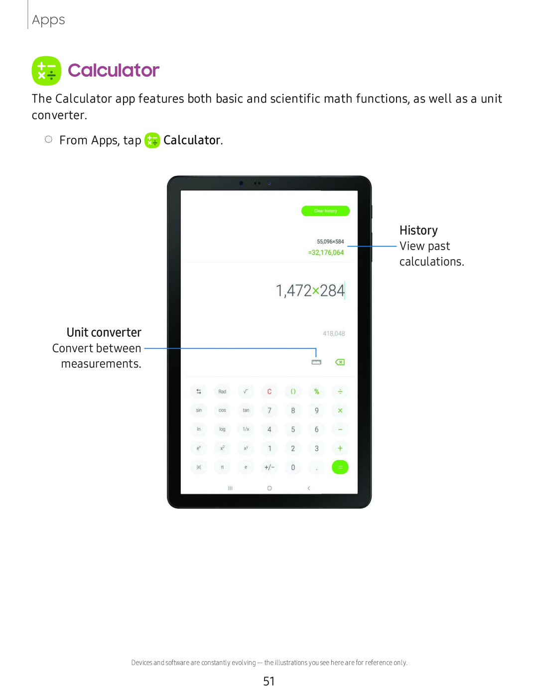 Calculator Galaxy Tab S4 T-Mobile