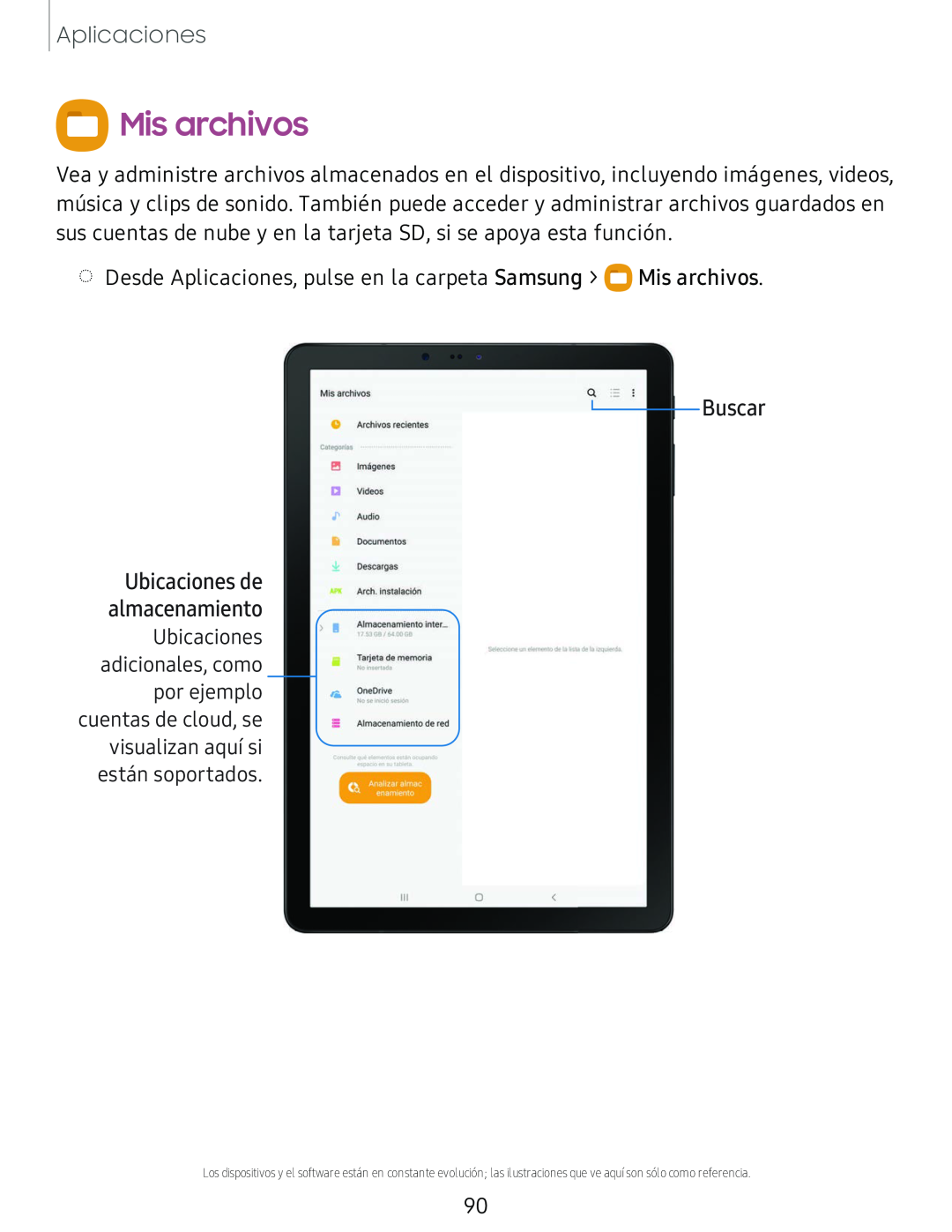 Mis archivos Galaxy Tab S4 T-Mobile