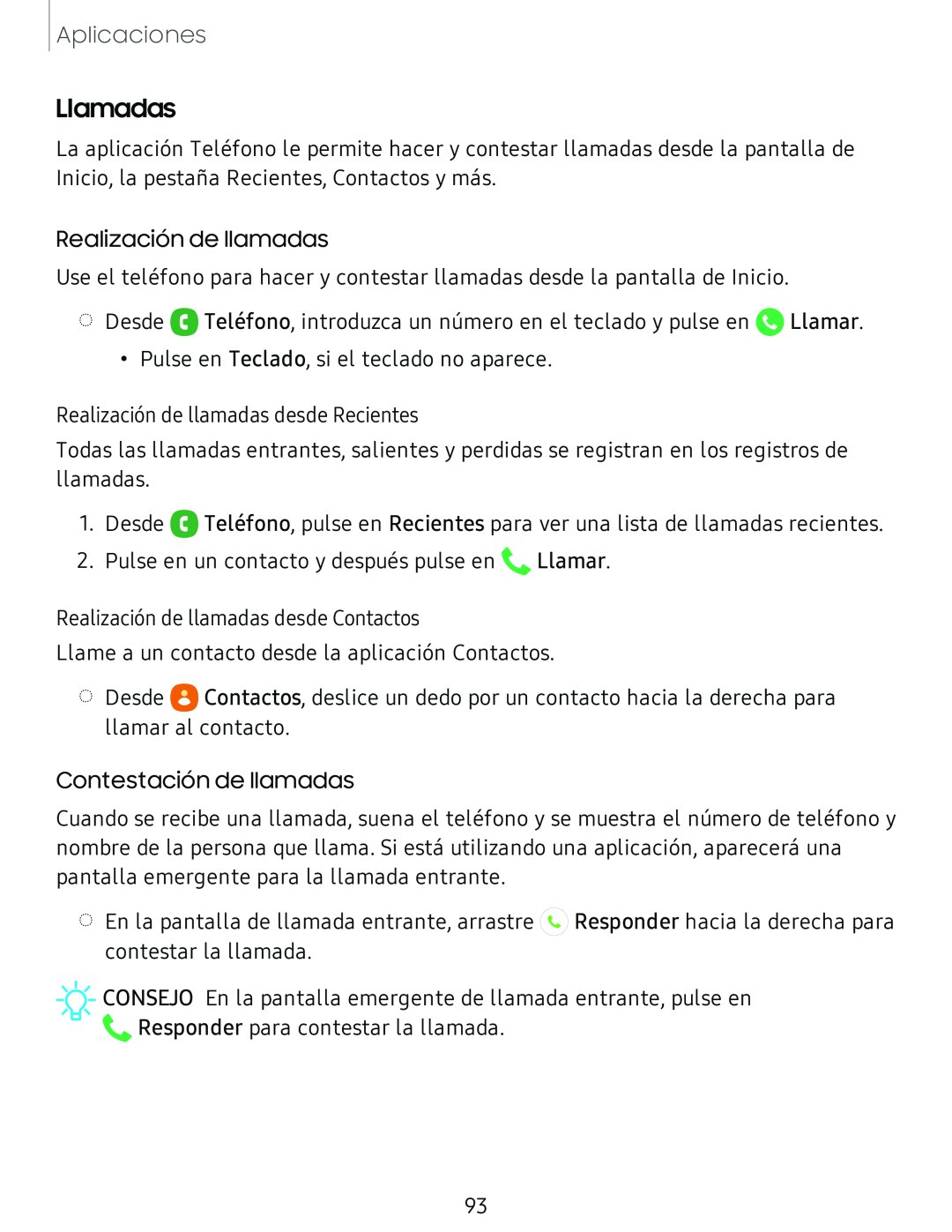 Llamadas Galaxy Tab S4 T-Mobile