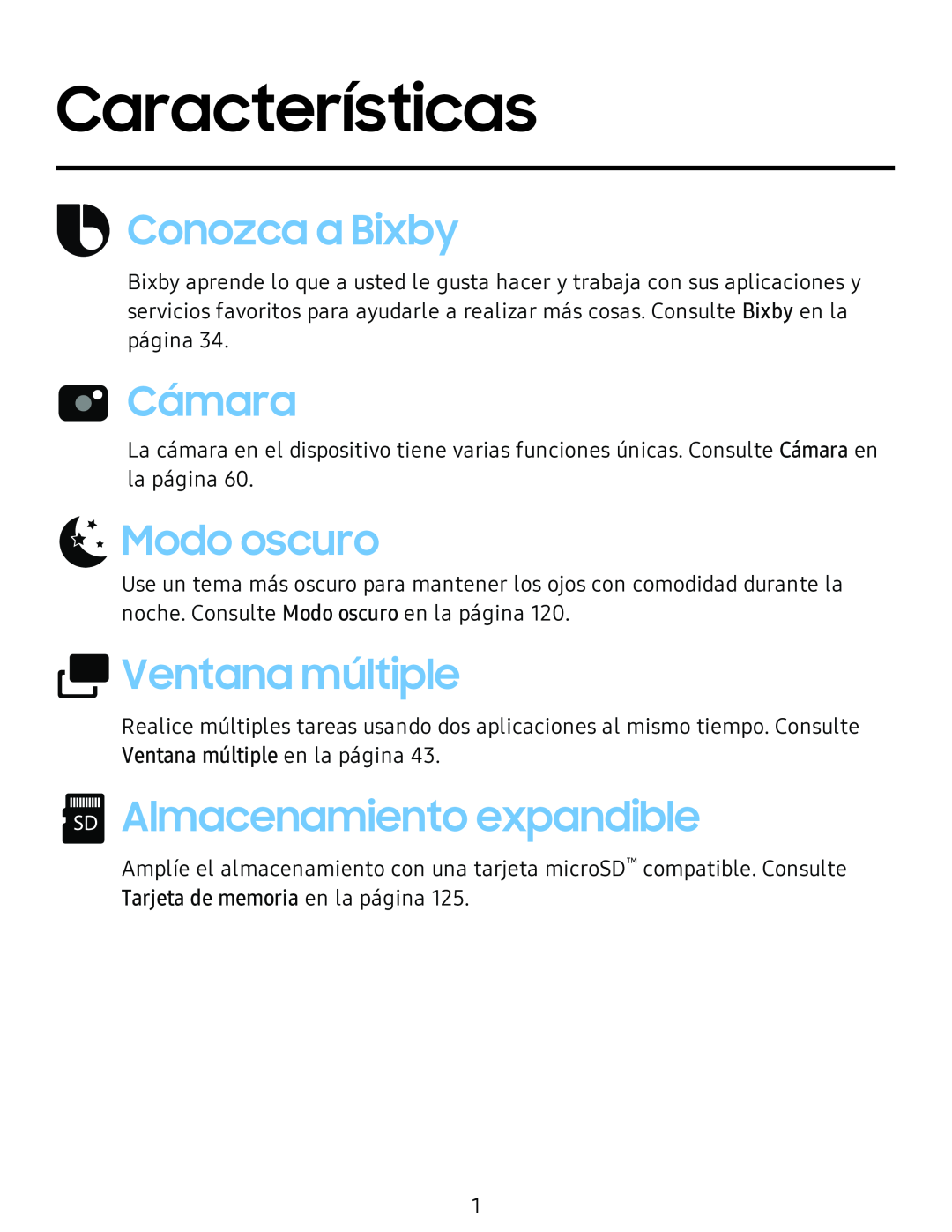 Conozca a Bixby Cámara