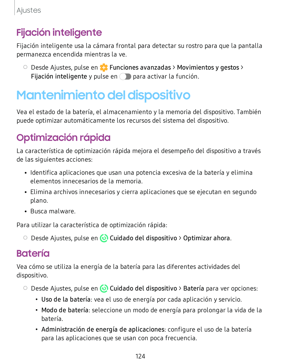 Fijación inteligente Optimización rápida