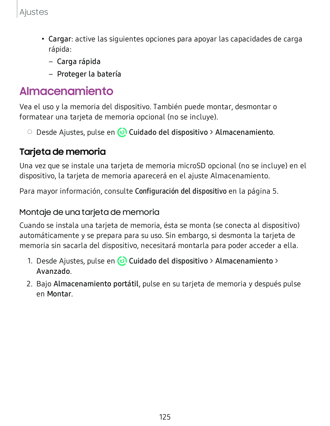 Tarjeta de memoria Galaxy Tab S4 T-Mobile