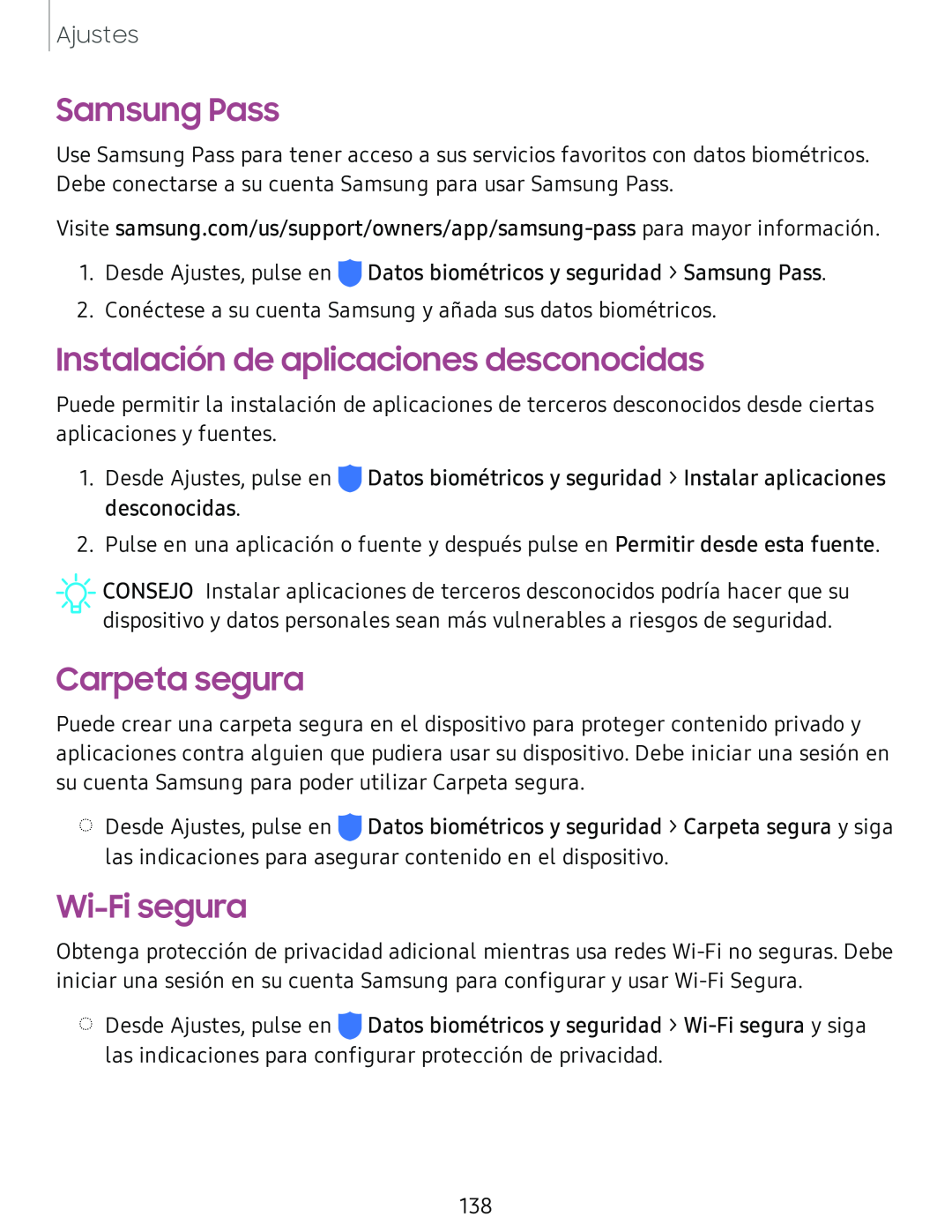 Carpeta segura Galaxy Tab S4 T-Mobile