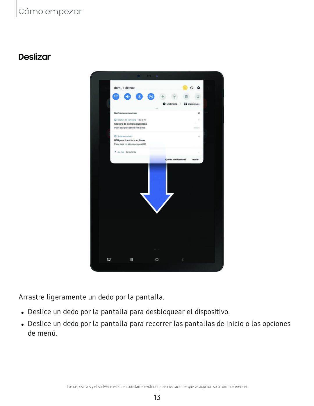 Deslizar Galaxy Tab S4 T-Mobile