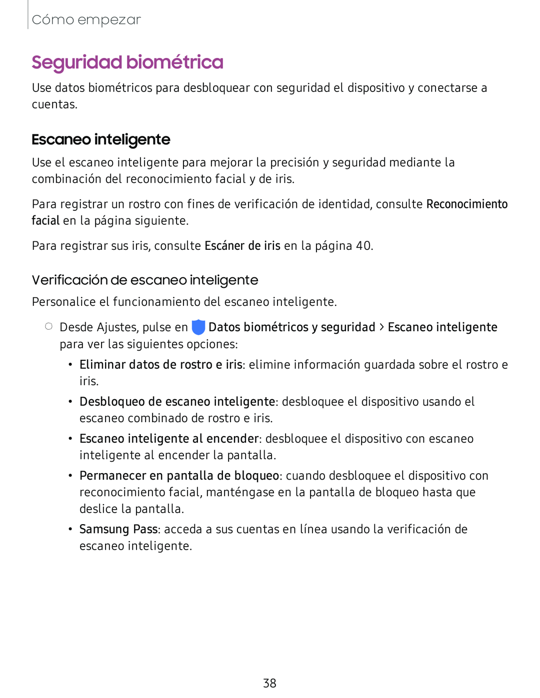 Seguridad biométrica Galaxy Tab S4 T-Mobile