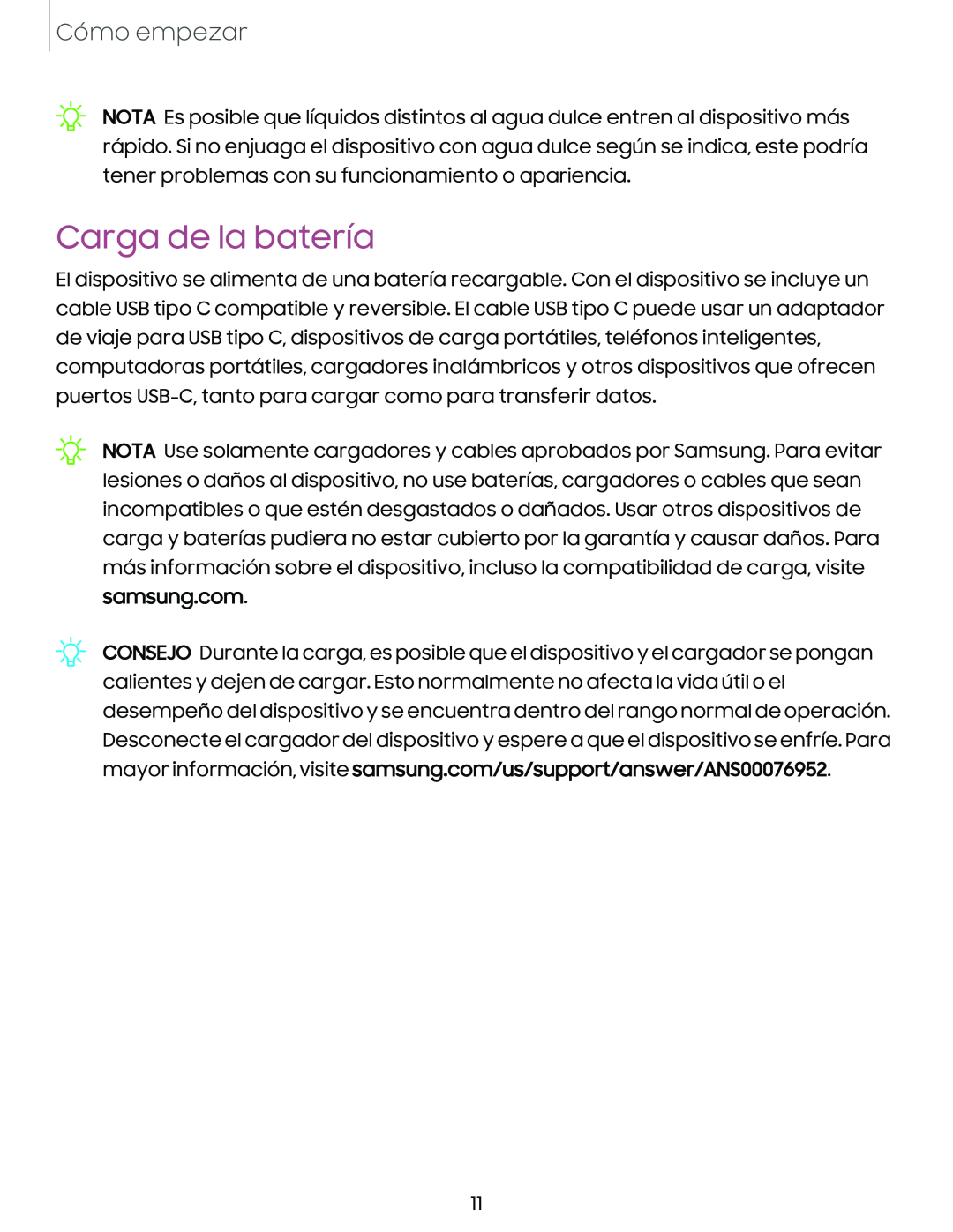 Carga de la batería Galaxy S10e Xfinity Mobile