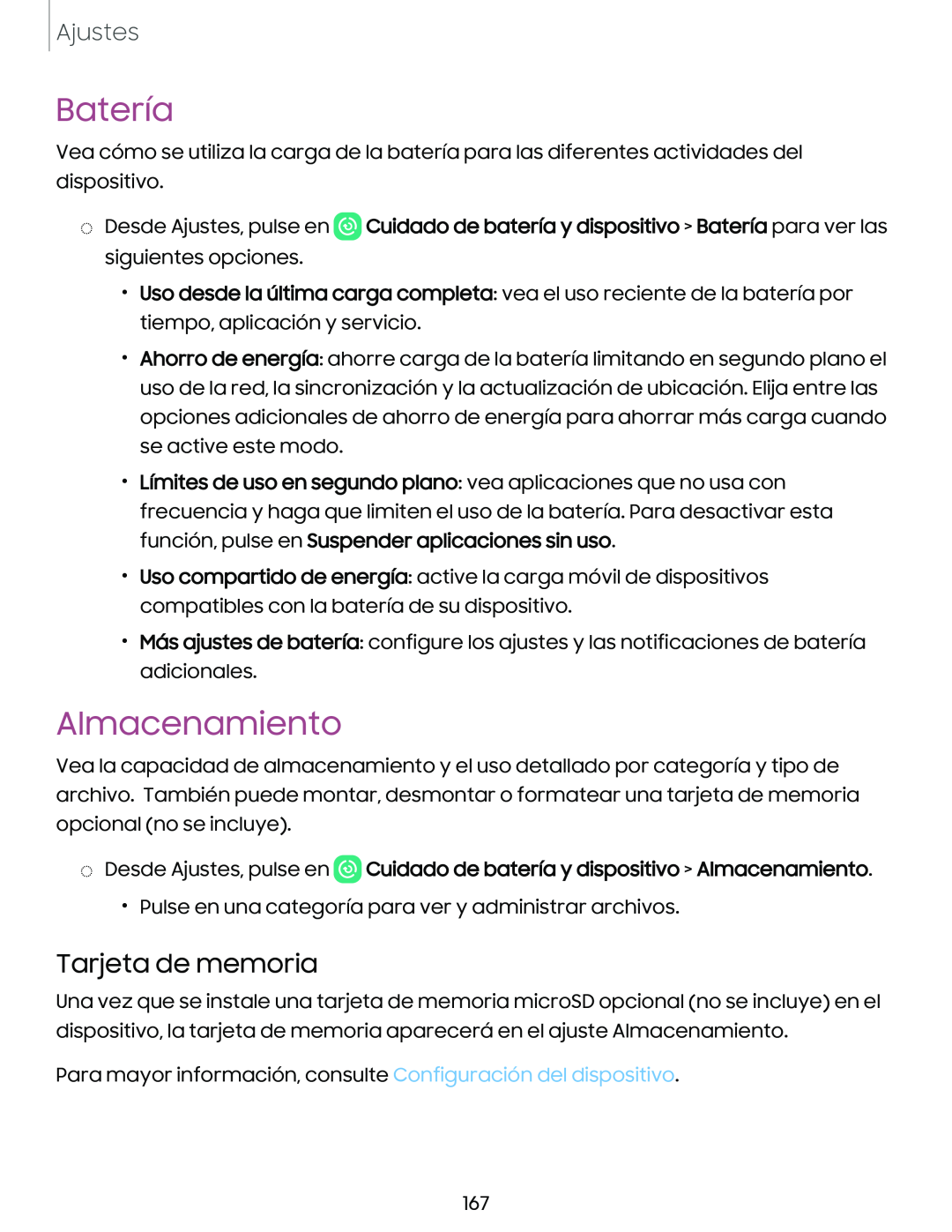 Tarjeta de memoria Galaxy S10e Xfinity Mobile