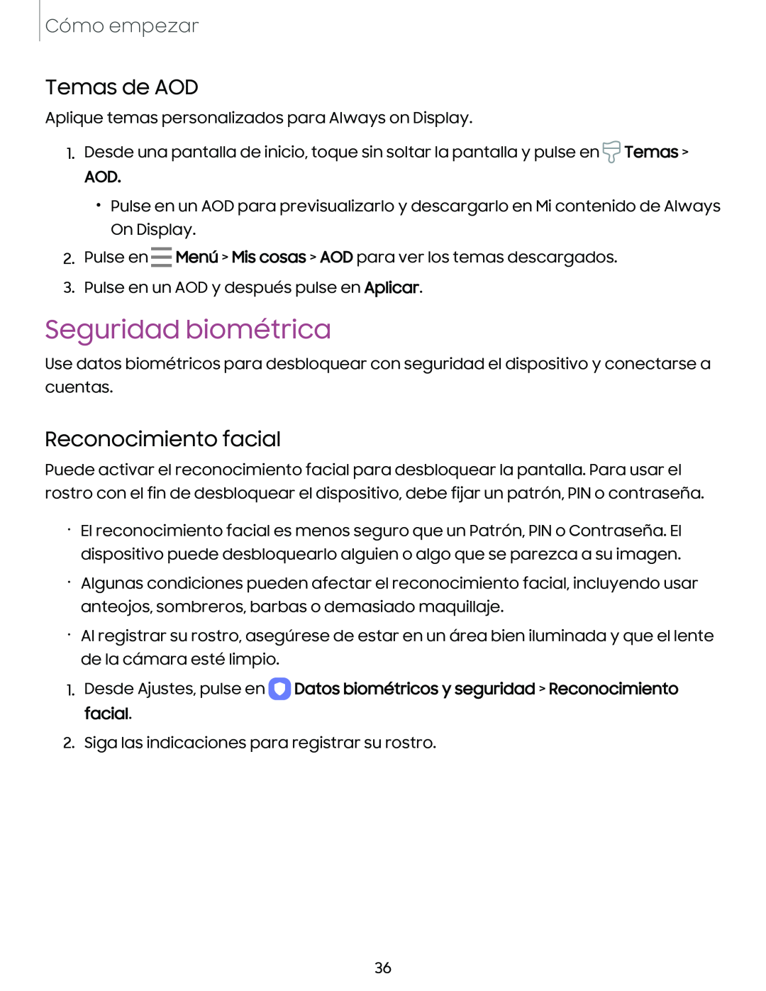 Temas de AOD Galaxy S10e Xfinity Mobile