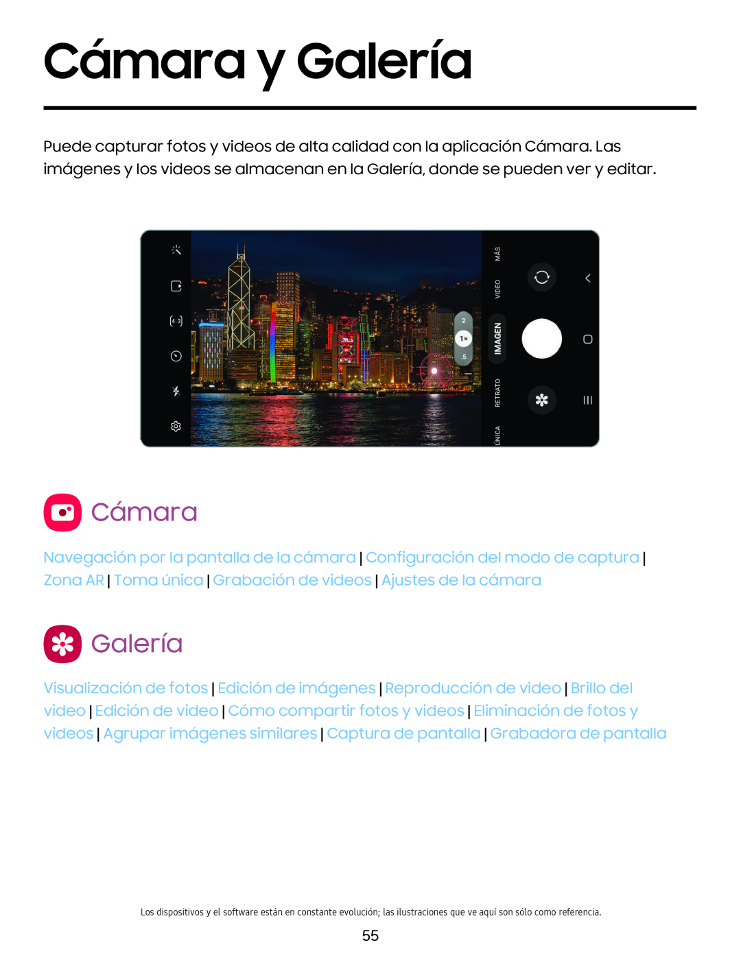 Cámara Galaxy S10e Xfinity Mobile