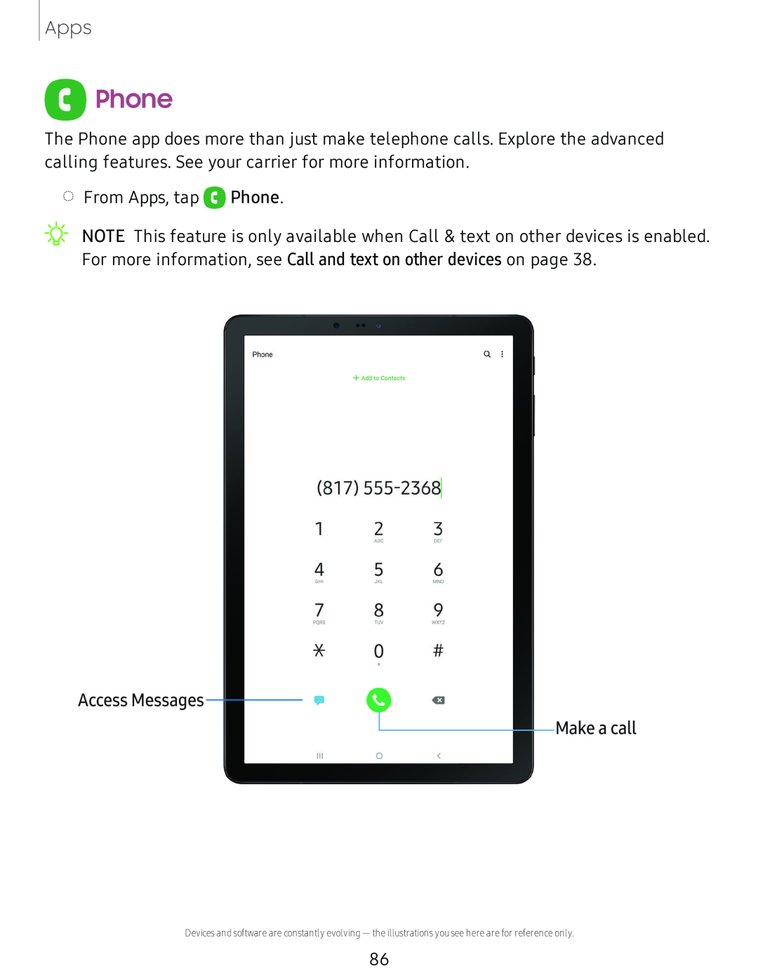 Access Messages Galaxy Tab S4 US Cellular