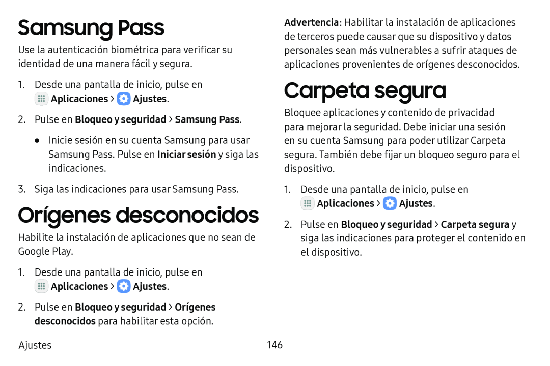 Samsung Pass Orígenes desconocidos