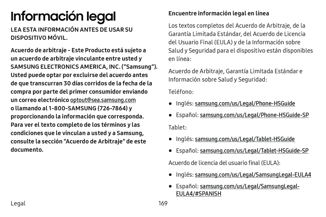 Información legal