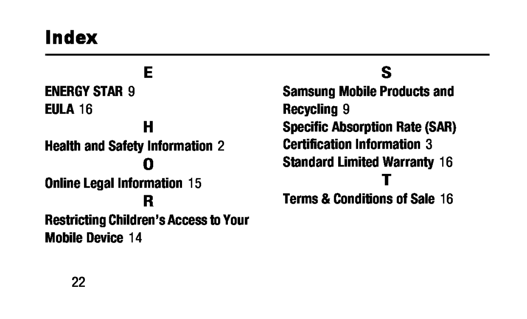 Index Galaxy Tab S2 9.7 Refresh Wi-Fi