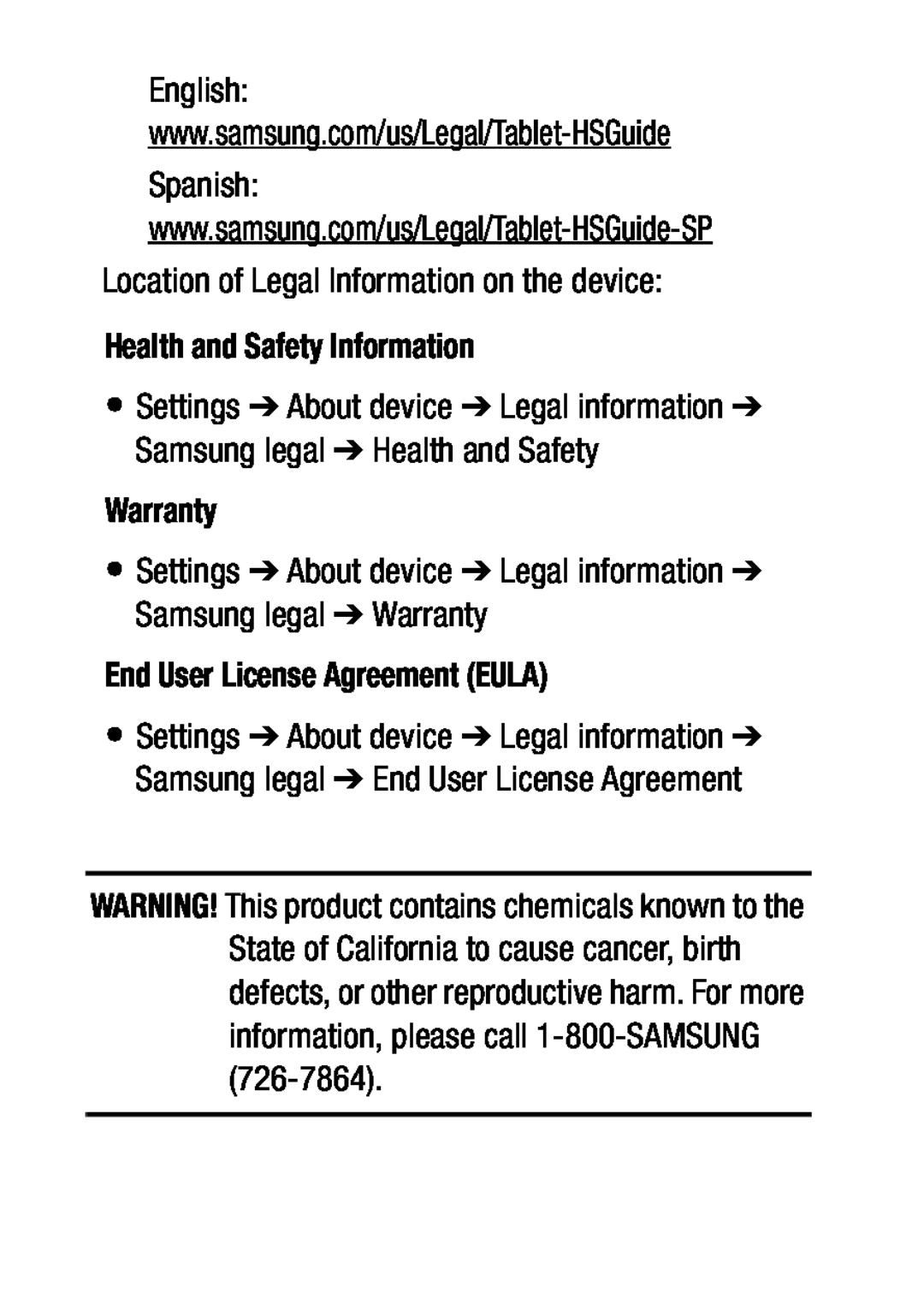www.samsung.com/us/Legal/Tablet-HSGuide Galaxy Tab S2 9.7 Verizon