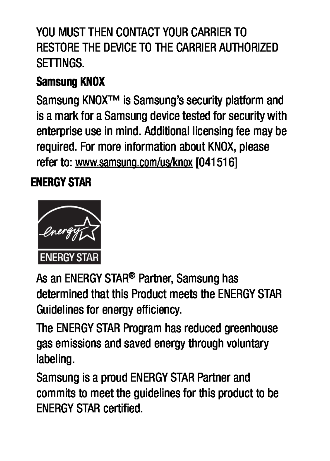 ENERGY STAR Galaxy Tab S2 9.7 Verizon