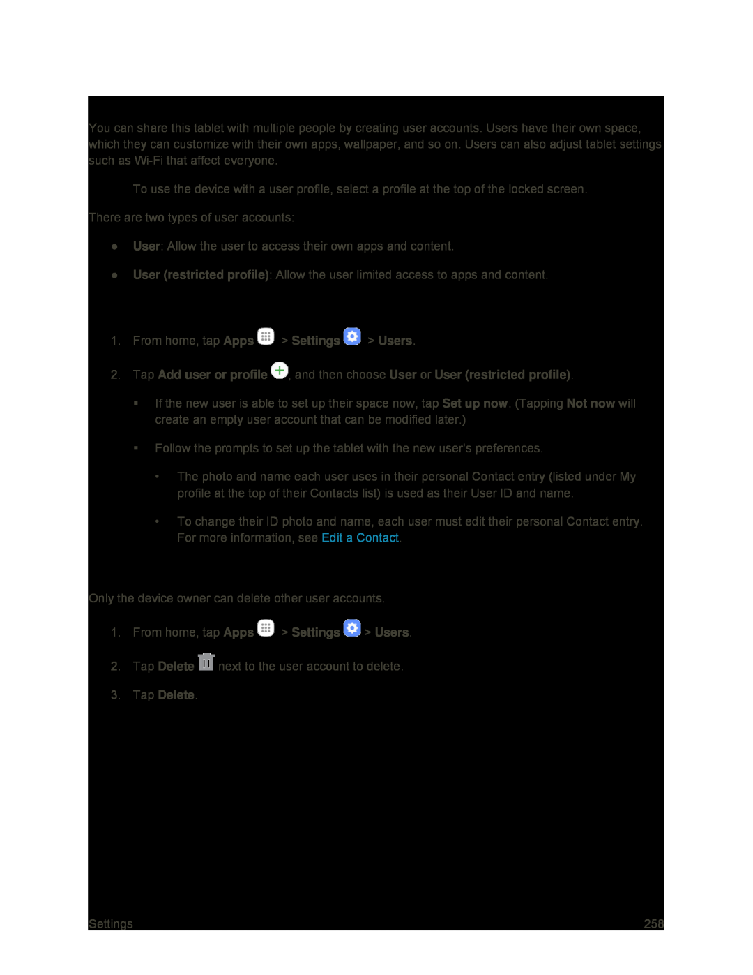 Users Galaxy Tab S2 9.7 Sprint