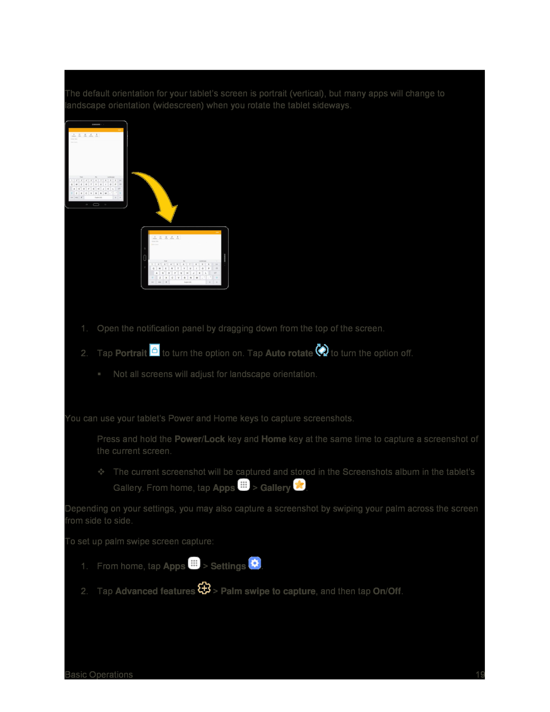 Turn Screen Rotation On or Off Galaxy Tab S2 9.7 Sprint