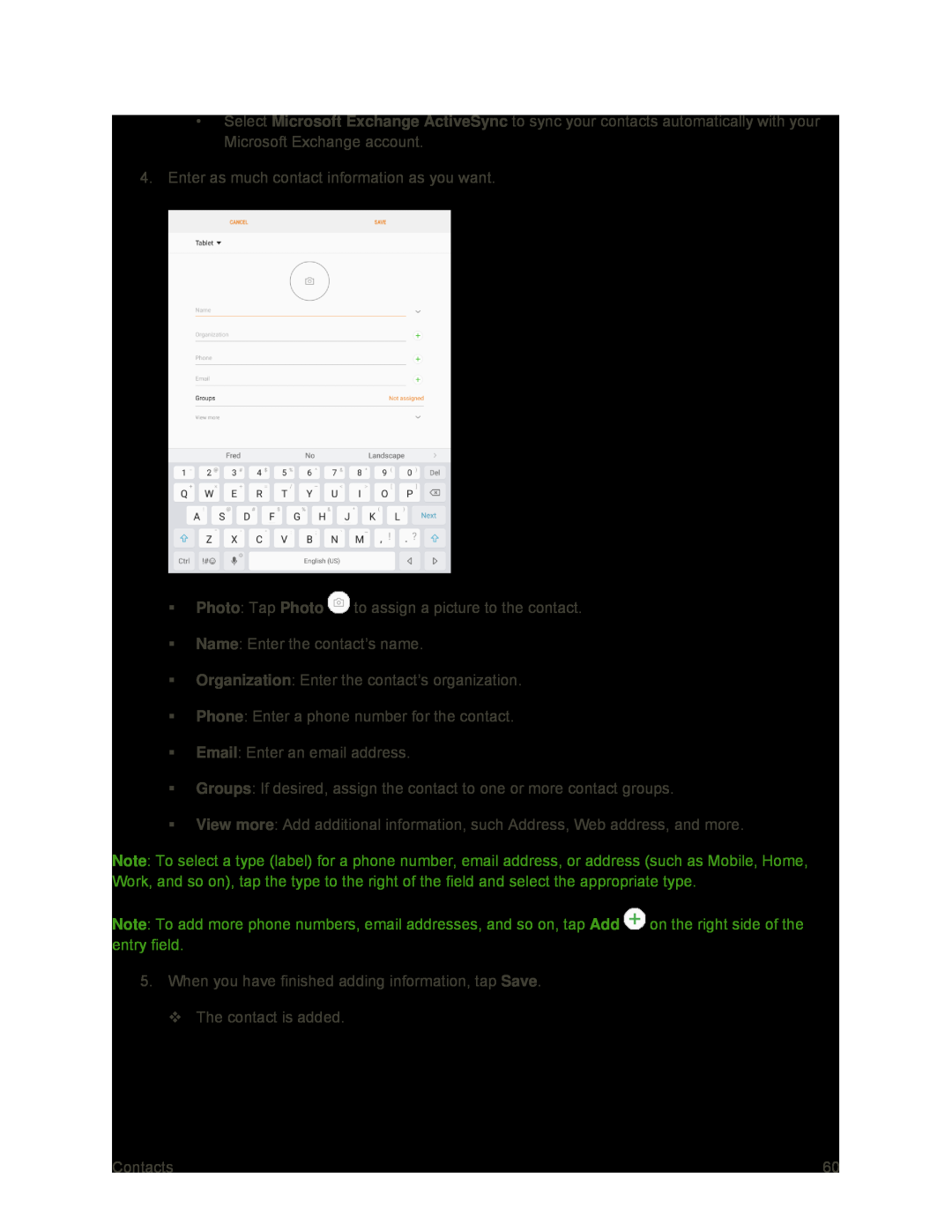 Organization Galaxy Tab S2 9.7 Sprint