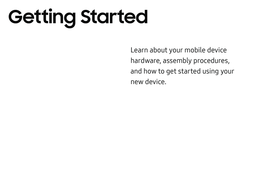 Getting Started Galaxy Tab S2 9.7 AT&T