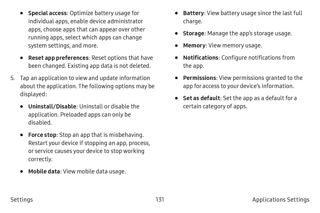 Special access Uninstall/Disable