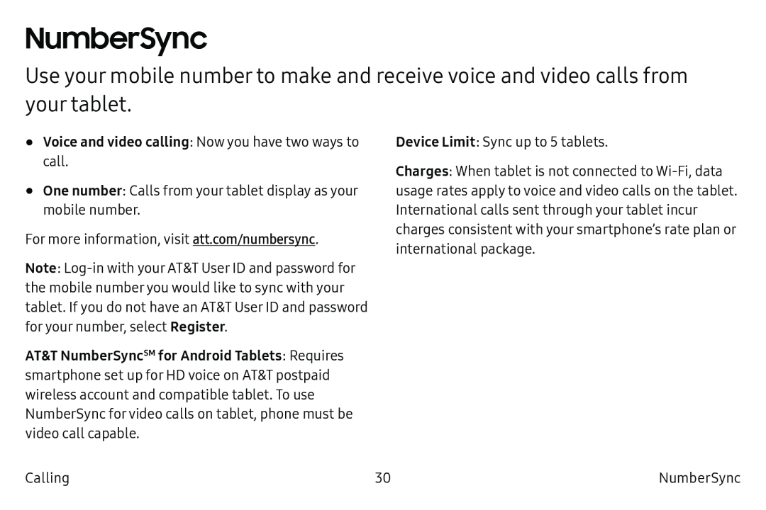 NumberSync