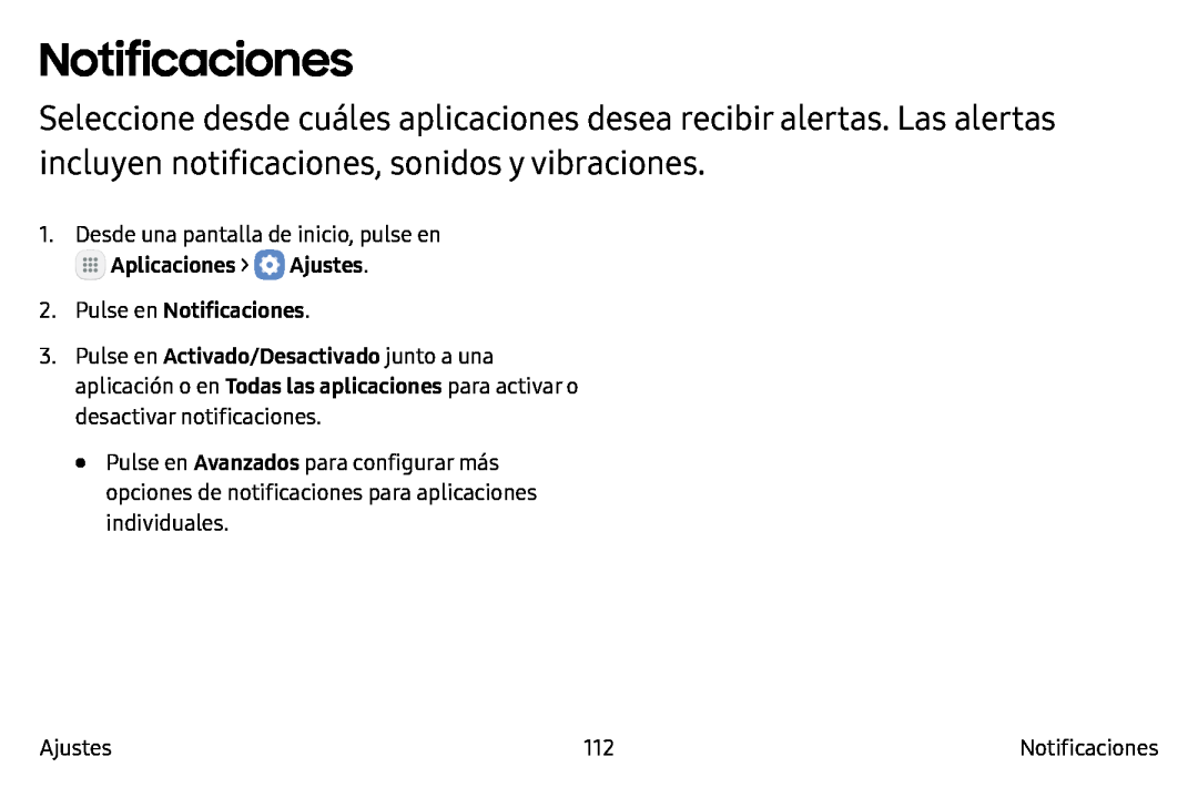 Notificaciones Galaxy Tab S2 9.7 T-Mobile