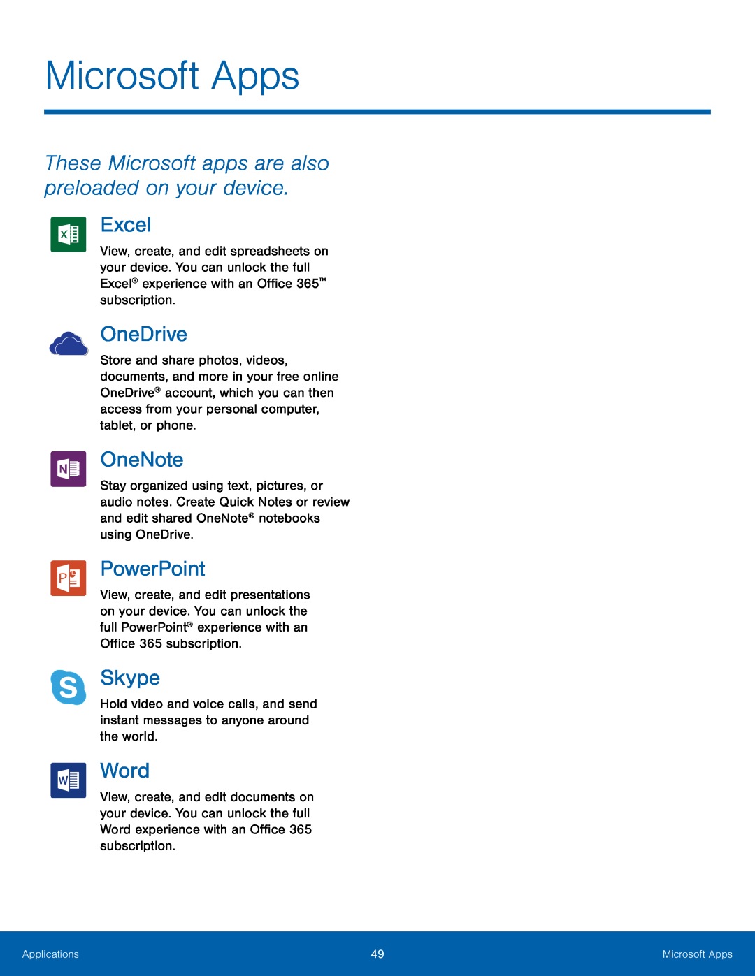 OneNote Galaxy Tab S2 8.0 NOOK Wi-Fi