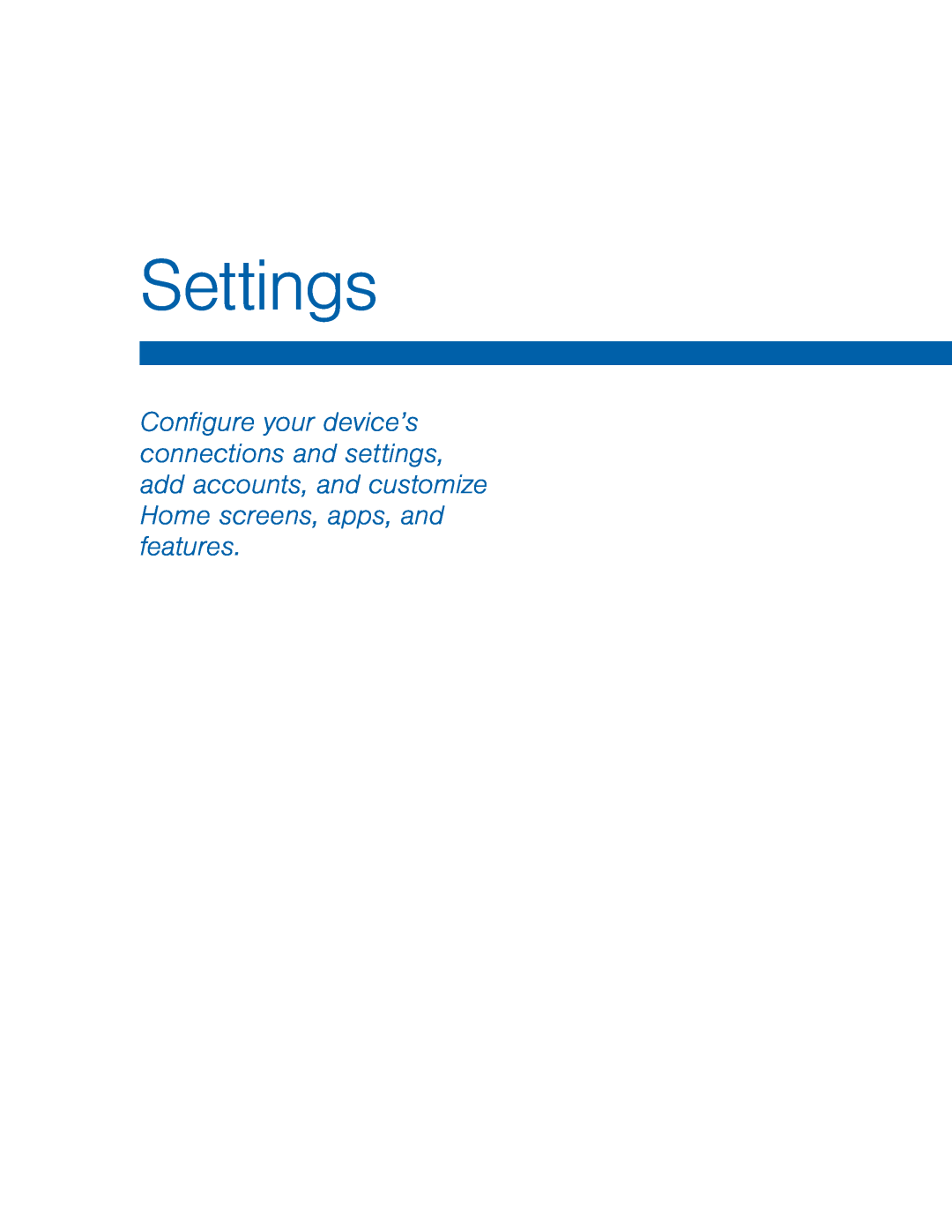 Settings Galaxy Tab S2 8.0 NOOK Wi-Fi