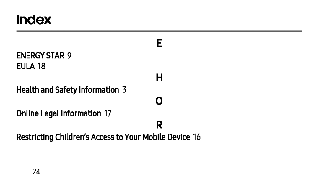 Index Galaxy Tab S2 8.0 Wi-Fi