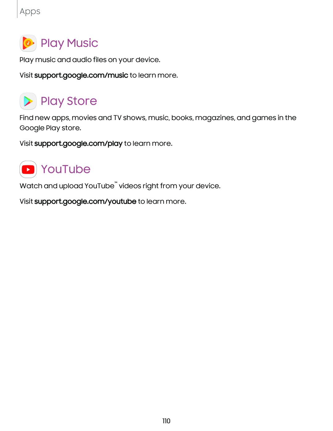 Play Store Galaxy S10 AT&T