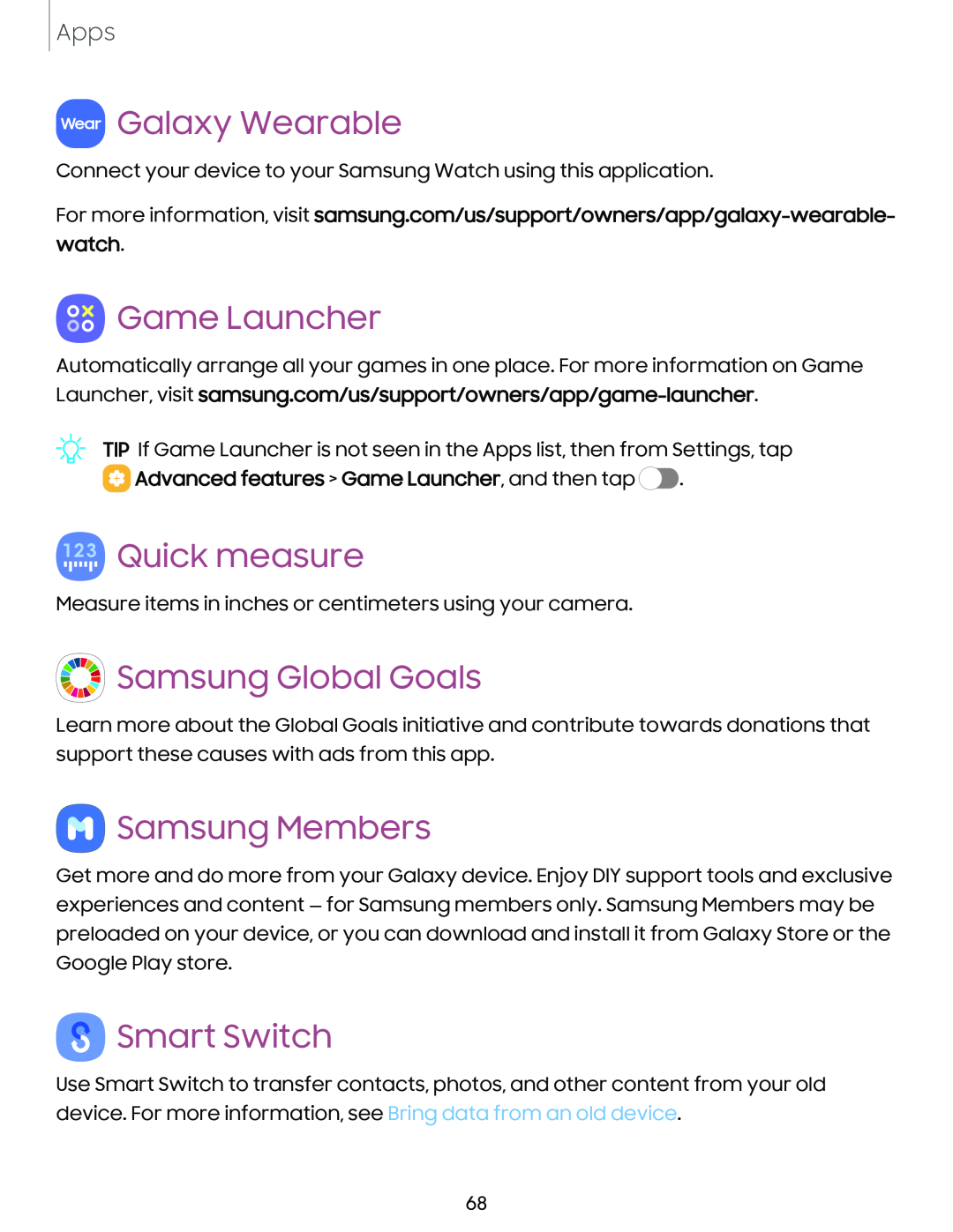 Quick measure Galaxy S10 AT&T