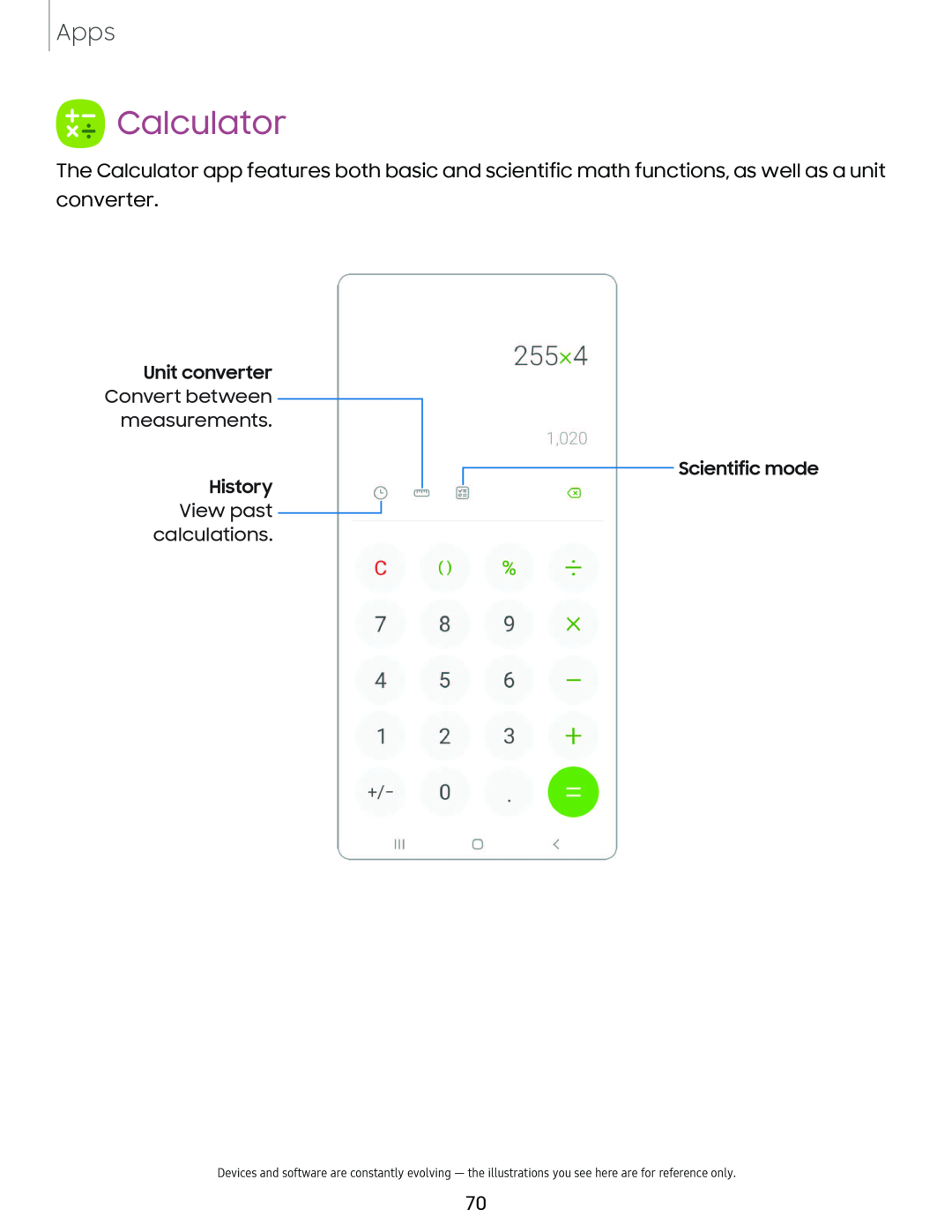 Calculator Galaxy S10 AT&T