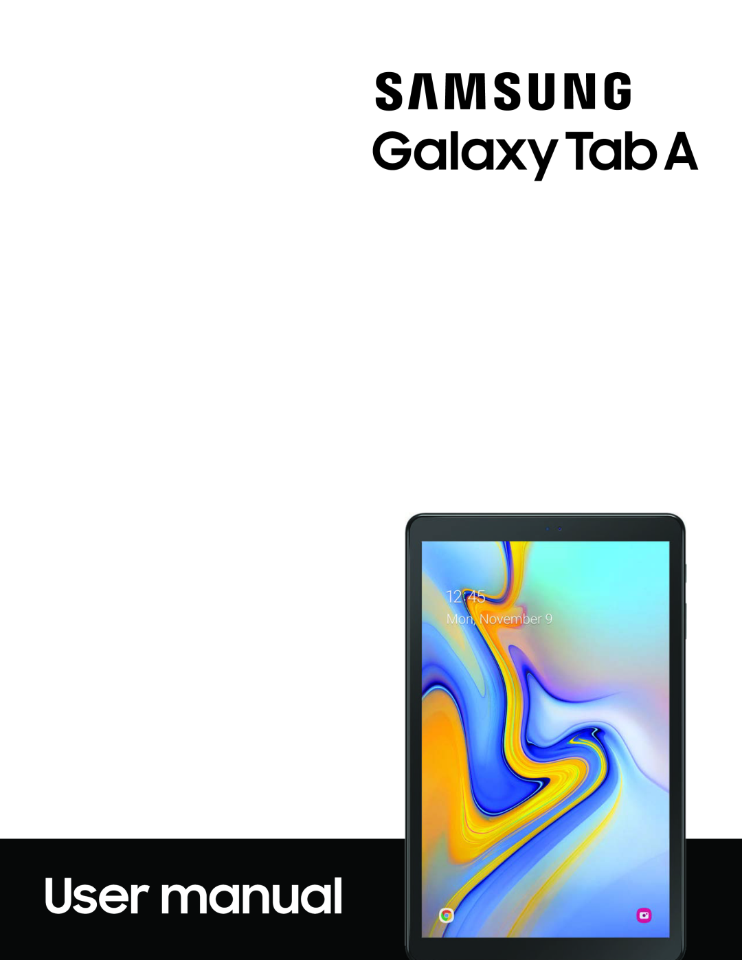 User manual Galaxy Tab A 10.5 Sprint