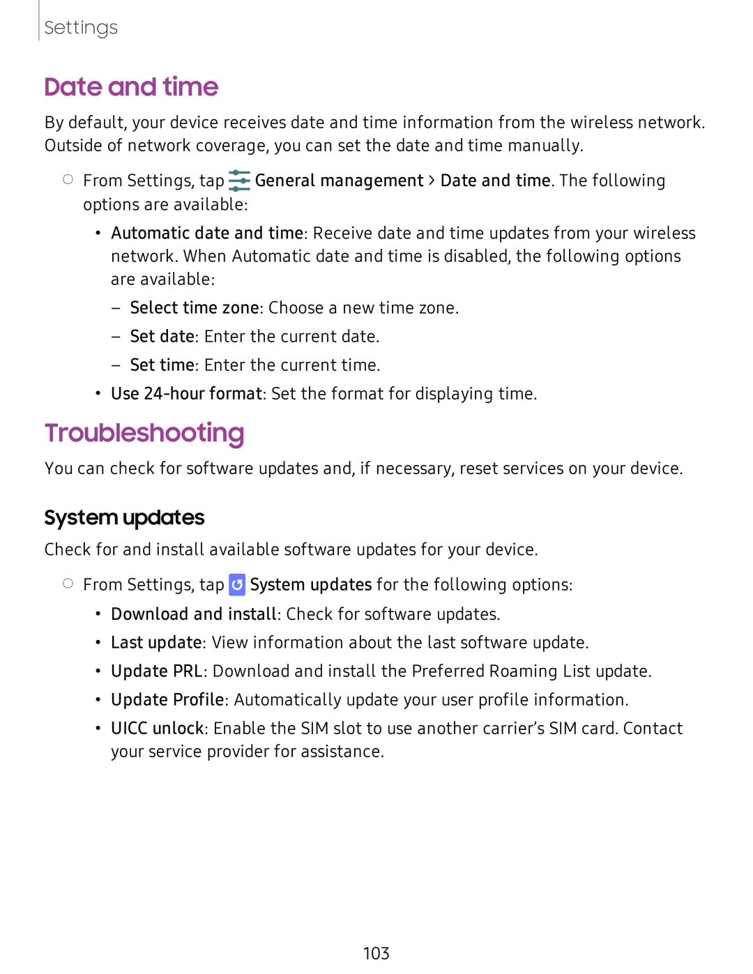 Troubleshooting Galaxy Tab A 10.5 Sprint