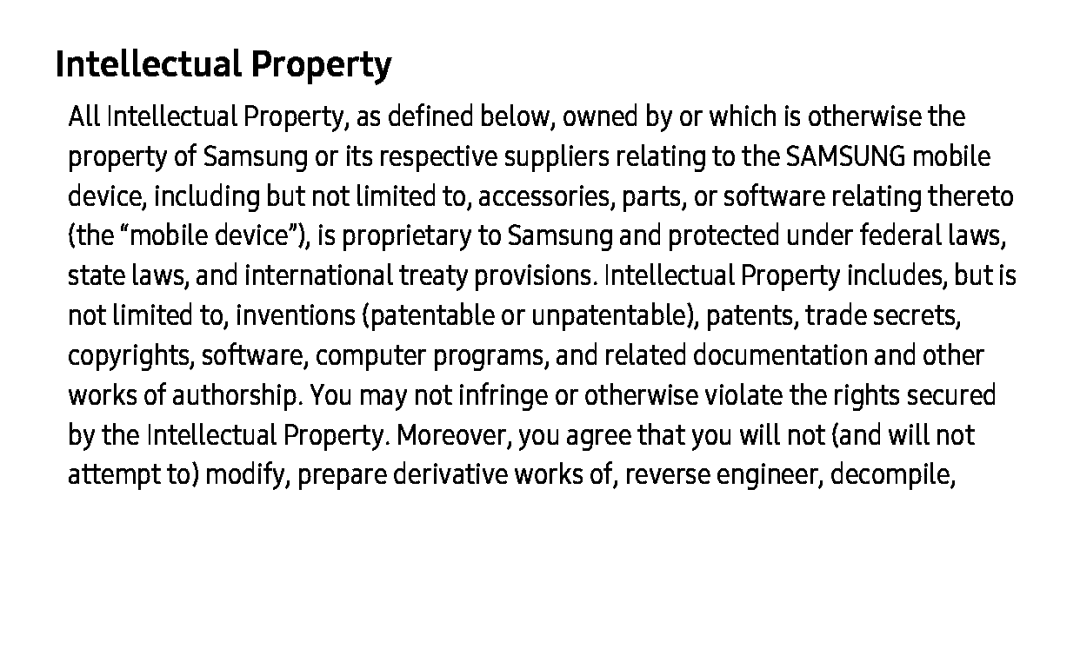 Intellectual Property Galaxy Tab A 10.5 Wi-Fi