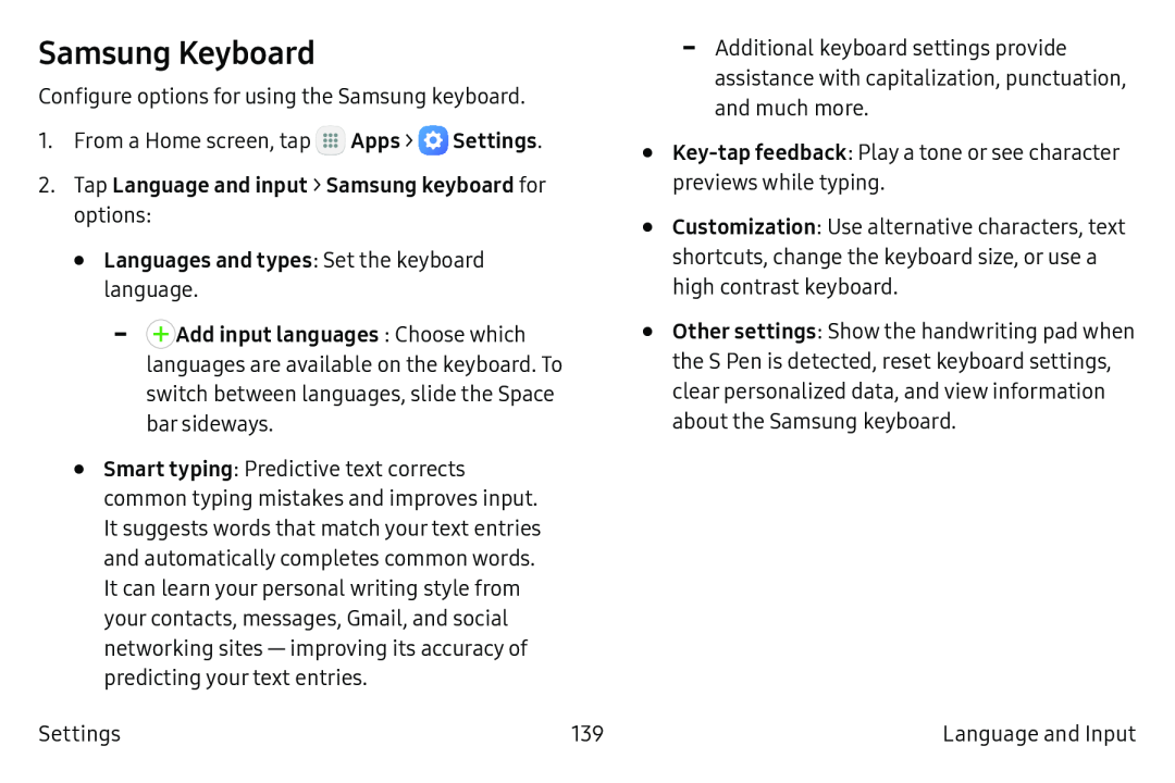 Samsung Keyboard Galaxy Tab A 10.5 Wi-Fi