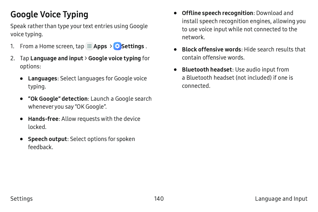 Google Voice Typing