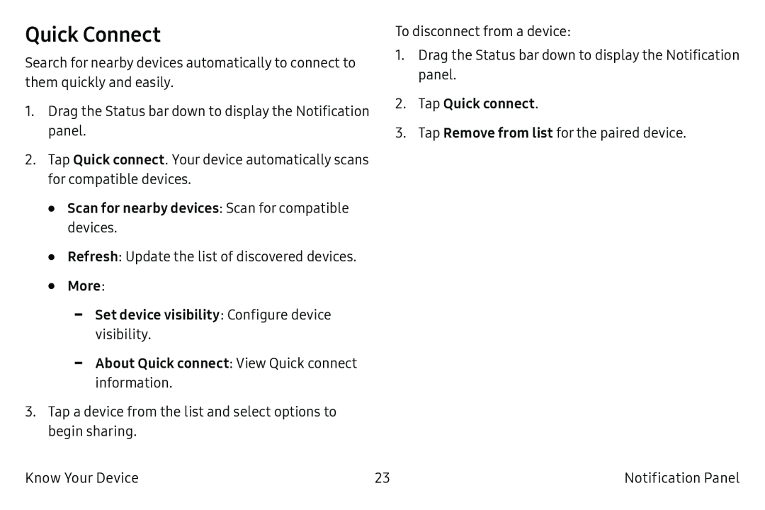 Quick Connect Galaxy Tab A 10.5 Wi-Fi