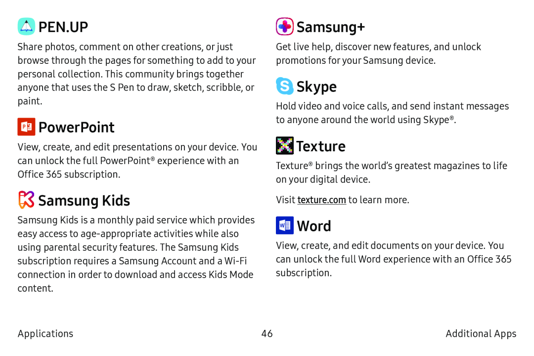 Word Galaxy Tab A 10.5 Wi-Fi