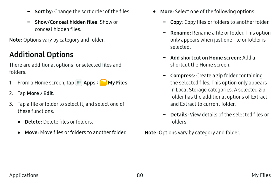 Additional Options Galaxy Tab A 10.5 Wi-Fi