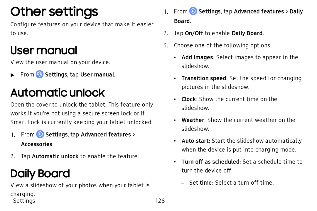 User manual Galaxy Tab A 10.5 Wi-Fi