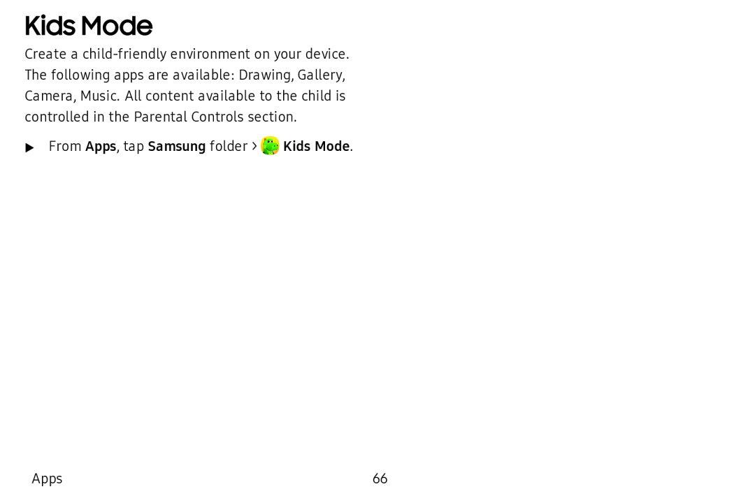 Kids Mode Galaxy Tab A 10.5 Wi-Fi