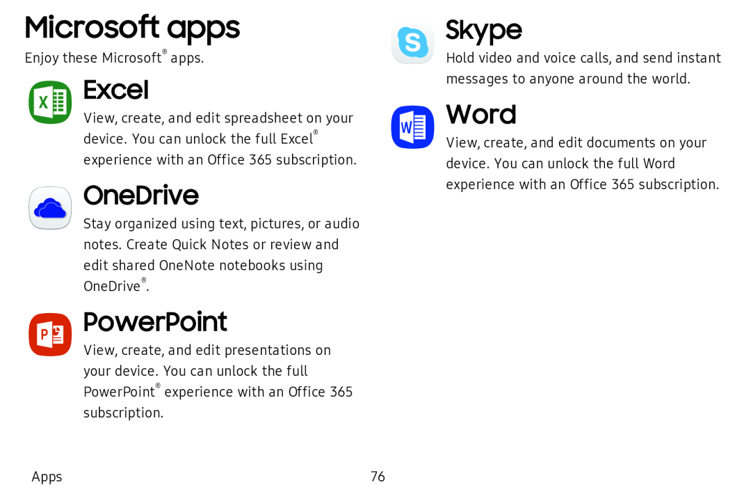 Excel OneDrive